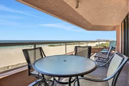 Vibrant ocean view condo with hot tub tennis court pool WD balcony and grill