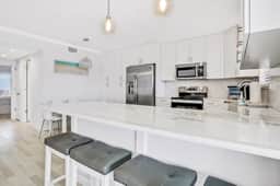 Relaxing condo with balcony WD central AC and kitchen snowbird friendly