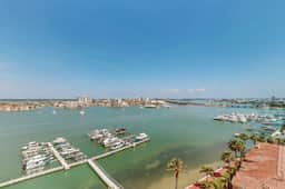 Luxury stunning waterfront condo Central AC pool snowbird friendly