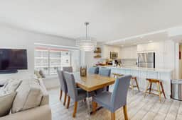 5th floor beachfront condo w private balcony WD on site outdoor pool and AC
