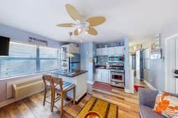 First floor condo with courtyard style pool grills and easy beach access