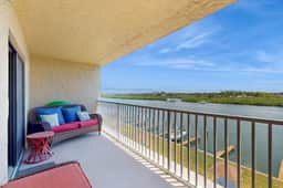 Intracoastal perch across from the beach with heated pool dock and pickleball