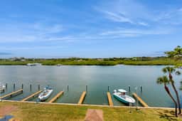 Intracoastal perch across from the beach with heated pool dock and pickleball