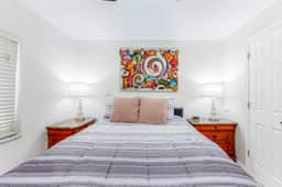 Centrally located condo with heated pool balcony washer dryer and central AC