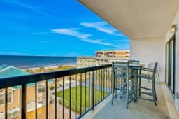 Newly renovated top floor corner condo with Gulf front views pool and hot tub