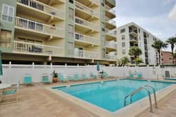 Gulf side condo with heated pool hot tub central AC and WD snowbird friendly