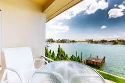 Bayfront 2nd floor condo in great location with water views dock WD balcony