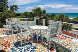 Treasure Island paradise with pool and Gulf view deck steps to Sunset Beach