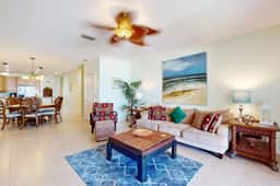 Gulf front townhome right on the beach with pool and balcony snowbird friendly
