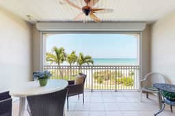 Gulf front townhome right on the beach with pool and balcony snowbird friendly