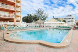 Water view condo with heated Gulf front private balcony and central AC