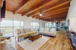 3rd floor beachfront condo with beach access pool Gulf views WD balcony AC