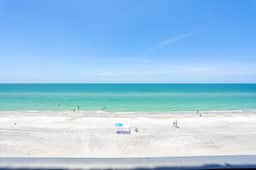 3rd floor oceanfront corner condo with on site pool and ocean views