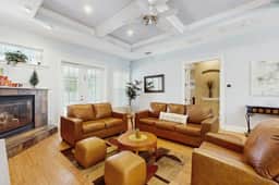 Single Story Home w Private Pool Fenced BackYard Gas Grill Fireplace and AC
