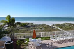 Corner waterfront condo with pool Gulf views and easy beach access