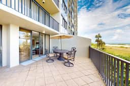 Lighthouse Towers 206 Condo on Gulf of Mexico with pool beach access tennis