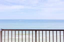 Delightful waterfront condo with sweeping views beach access balcony and pool