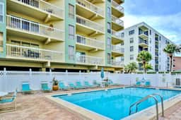 Beach condo with amazing views heated pool hot tub central AC and WD