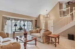 Snowbird friendly elegant home with waterfront location pool grill fireplace
