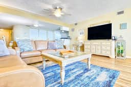 Beachfront coastal condo with private balcony WD on site pool and grills