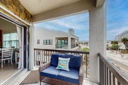 Spacious and family friendly with pool dock and just steps to the beaches