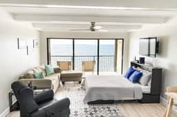 Fun and Bright Beachfront Condo W Shared Pool Pool Spa Gulf View and Free WiFi