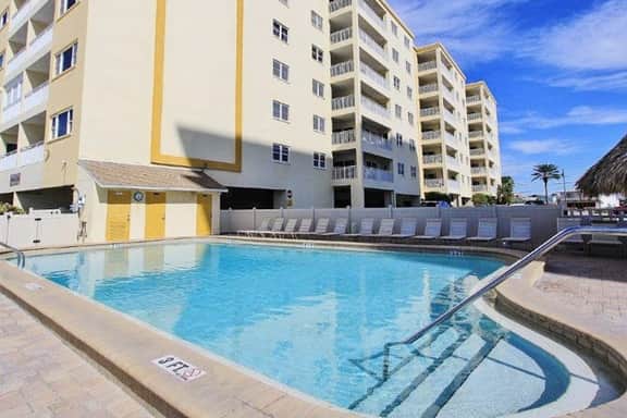 Gulf front with heated pool hot tub and direct beach access with WIFI and AC