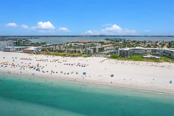 Contemporary gem on the Gulf Coast with balcony and WD walk to beach and shops