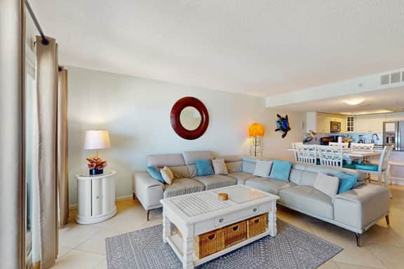 Oceanfront condo with heated pool hot tub and grills