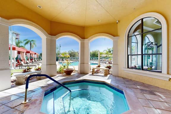 Snowbird friendly condo with pool hot tub sauna fitness room and on site tennis