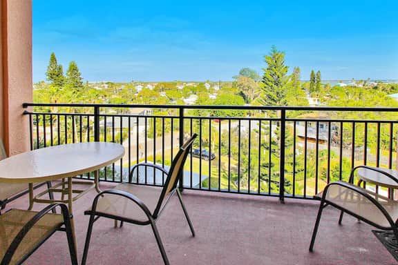 Waterfront condo with marina views walk to John s Pass