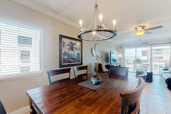 Waterfront condo with heated pool hot tub central AC and WD snowbird friendly