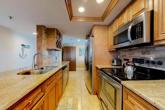 Waterfront condo with heated pool hot tub central AC and WD snowbird friendly