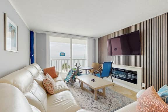 Beachside oasis in charming Indian Shores with shared pool and hot tub
