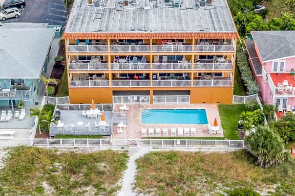 Beautiful oceanfront condo on the beach with pool and WiFi walk to restaurants