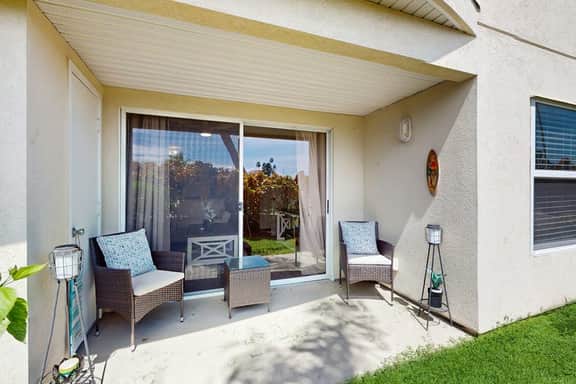 Beautiful condo near beaches and activities with pool access and golf course view