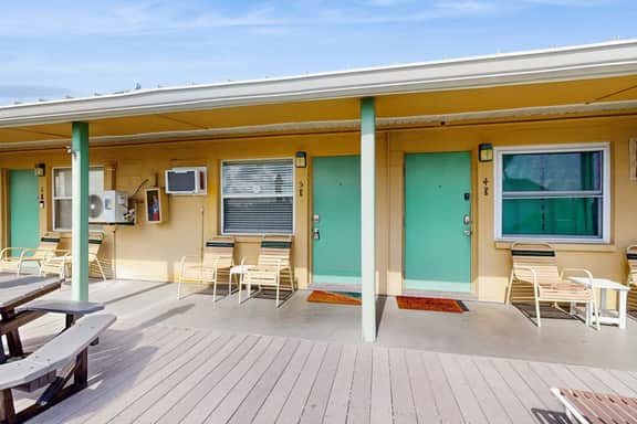 Breezy Belleair Beach condo with sundeck and private beach access