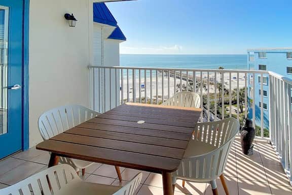5th floor condo with pool and Gulf views private balcony outdoor pool