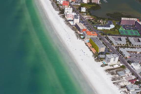 Beachfront condo with lovely Gulf view and heated pool