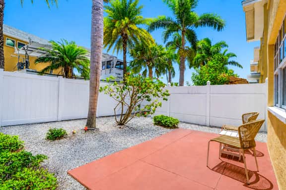 1st floor condo with private dock easy beach access heated pool and patio