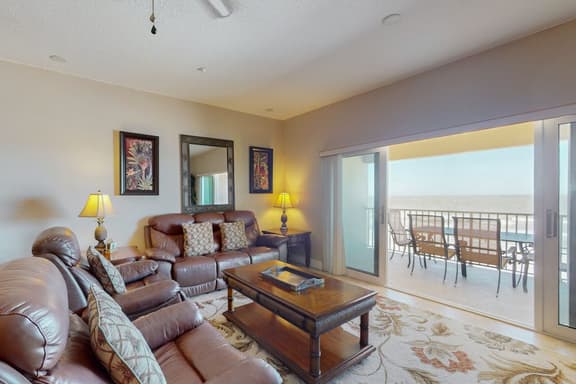 Welcoming Gulf front condo with pool and hot tub direct beach access