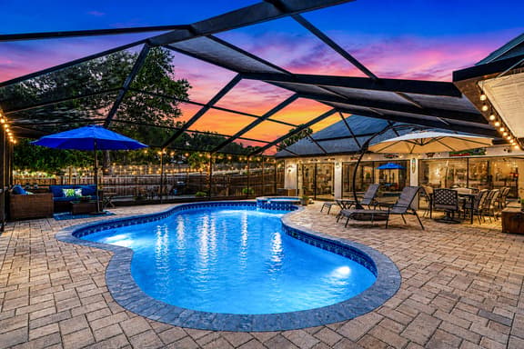 Resort-Style Estate w/ Heated Pool, Theater & Pickleball