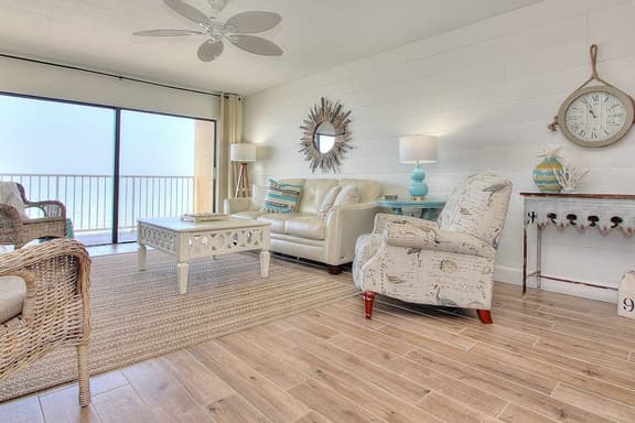 Extraordinary beachfront condo with Gulf view and heated pool