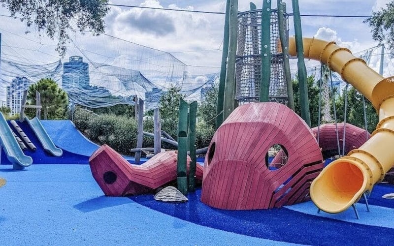 Adventure playground at St. Pete Pier