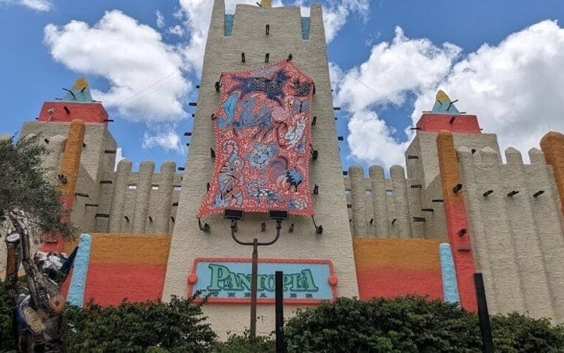 Pantopia entrance at Busch Gardens Tampa Bay