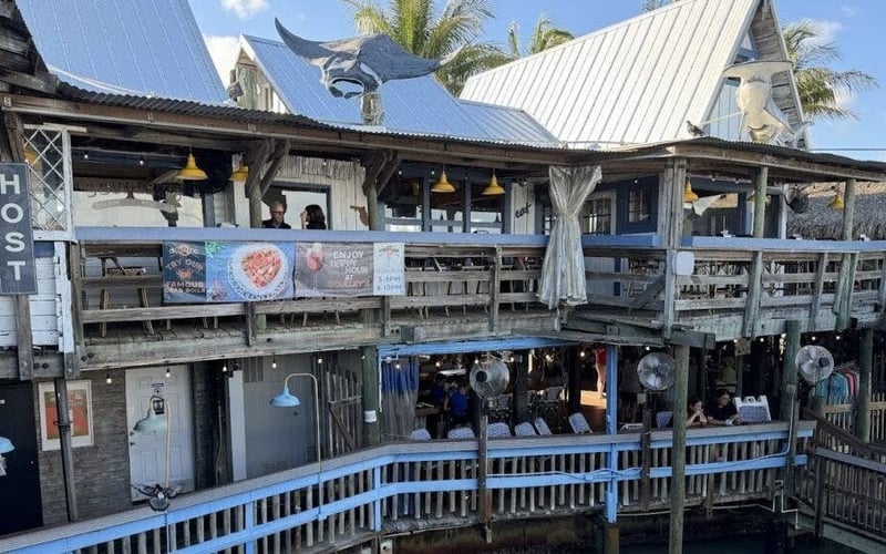 Waterfront restaurant at John's Pass Village